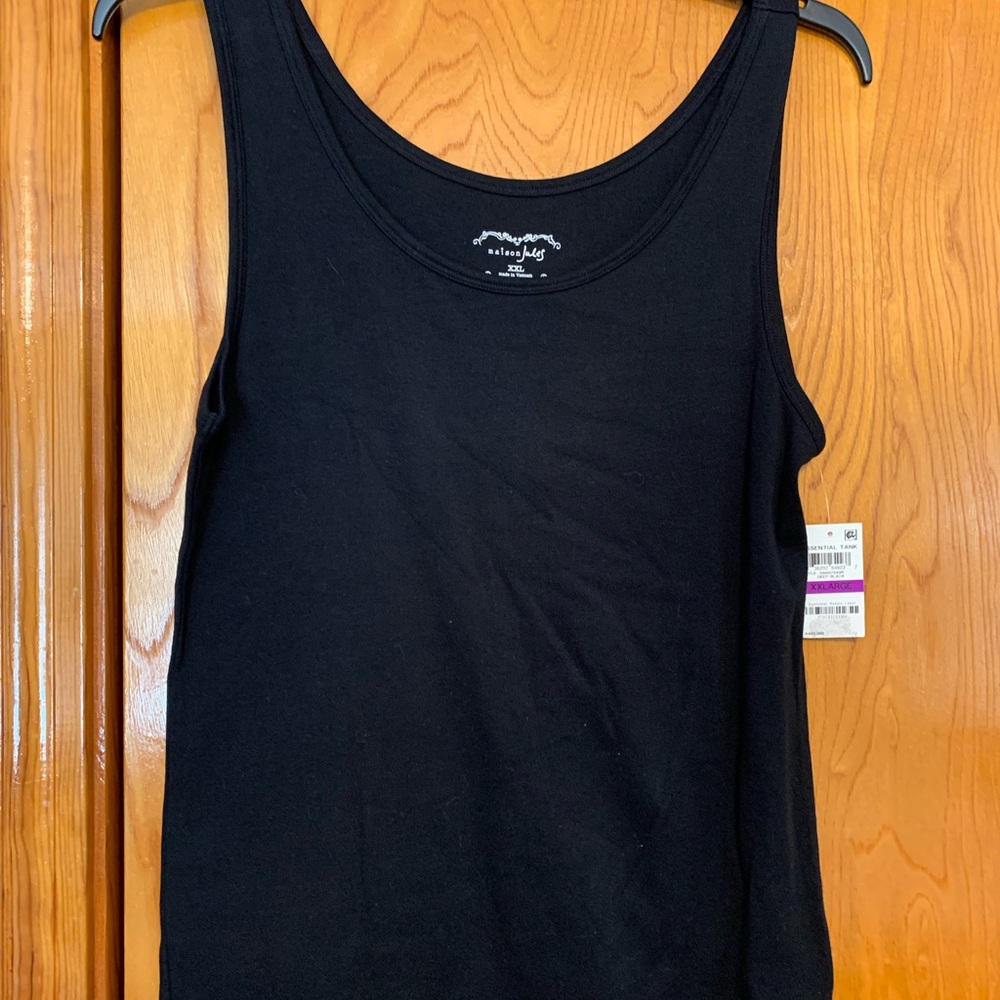 Black Sleeveless tank top - Madison Jules